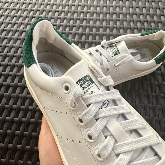 Adidas Stan Smith White Collegiate Green Men\'s Athletic Shoes Q46123 Size 6.5